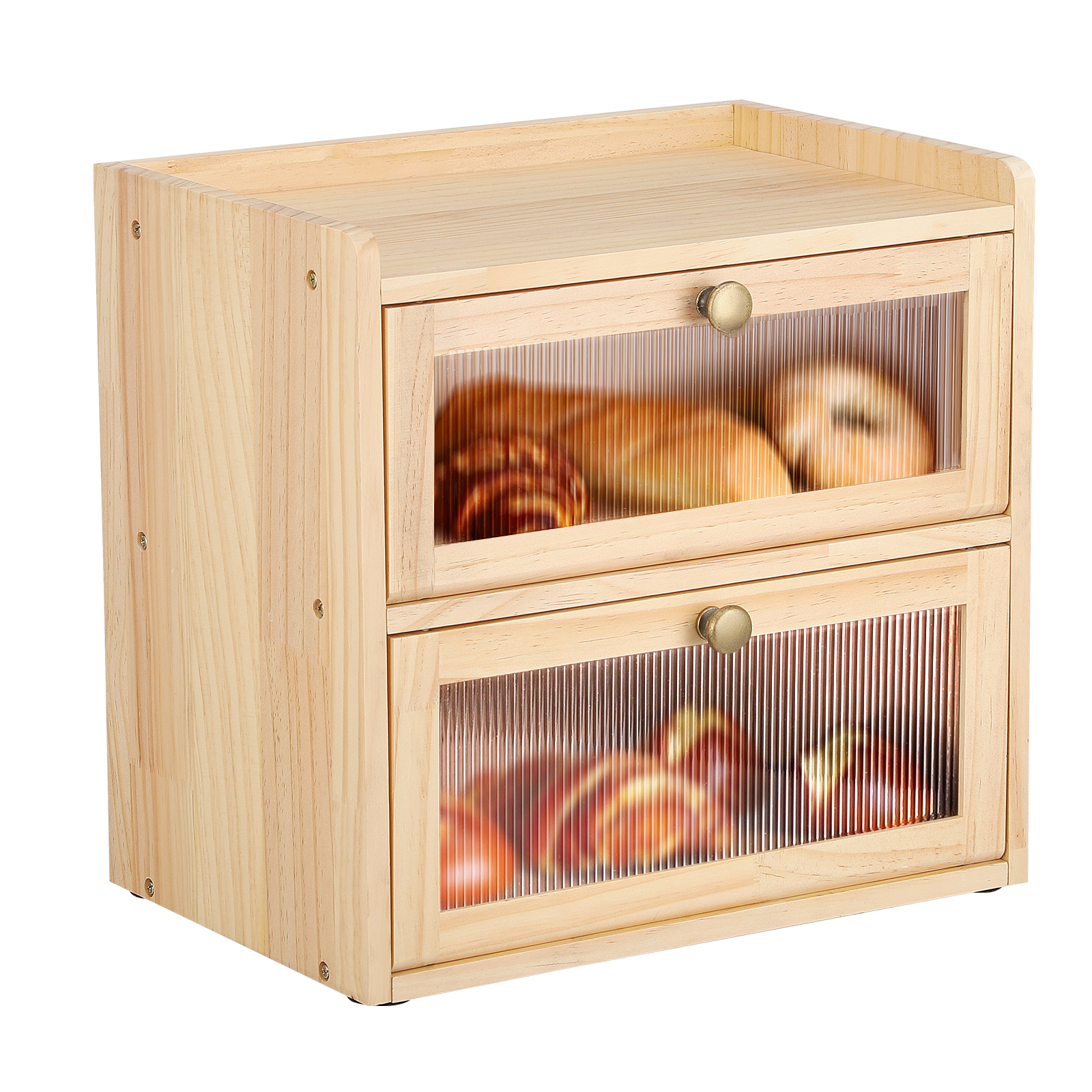 Bread Box for Kitchen Countert - Food Storage No Pantry 评论和价格