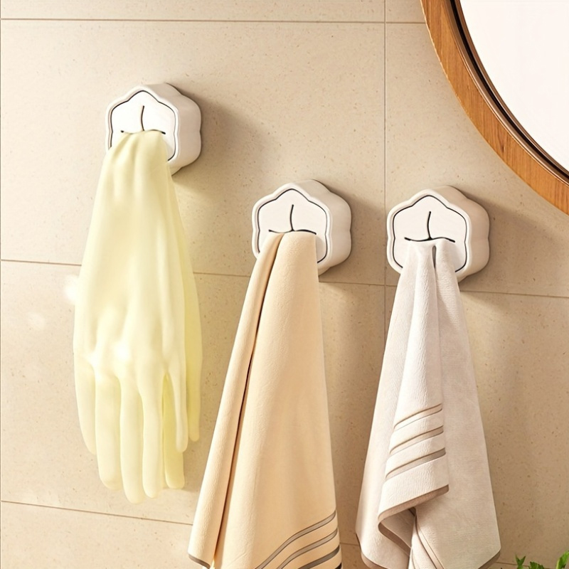 6PCS Self Adhesive Towel Holde - Food Storage Rack 评论和价格