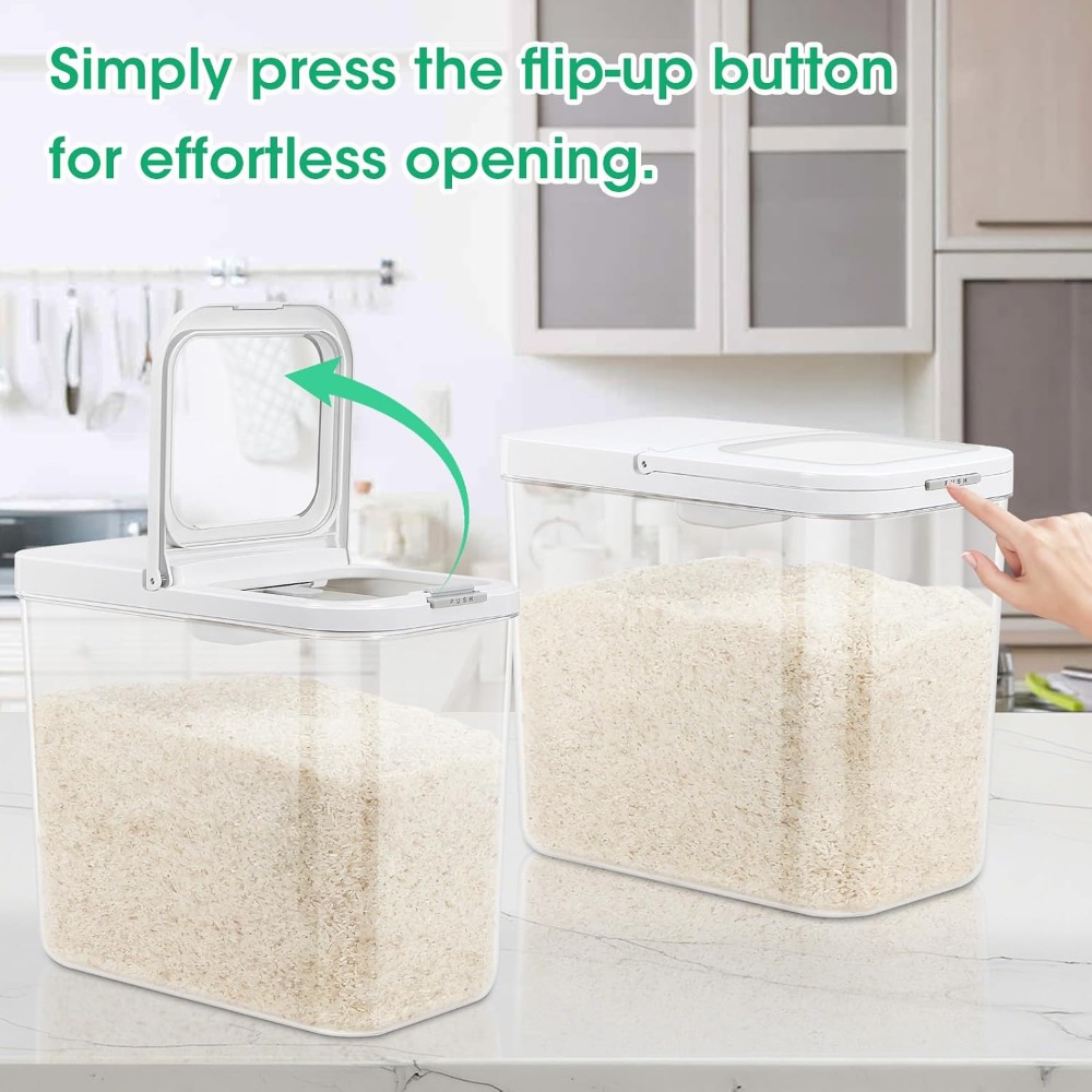 TBMax Rice Flour Storage Conta - Food Storage No Pantry 评论和价格