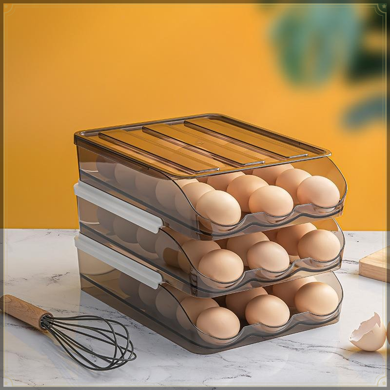 Rolling Egg Storage Box PET St - Food Storage Cabinet For Kitchen 评论和价格