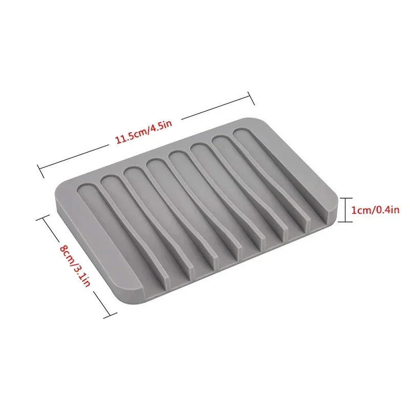 1 Pcs Self-Draining Soap Dish, - Food Storage Rack 评论和价格