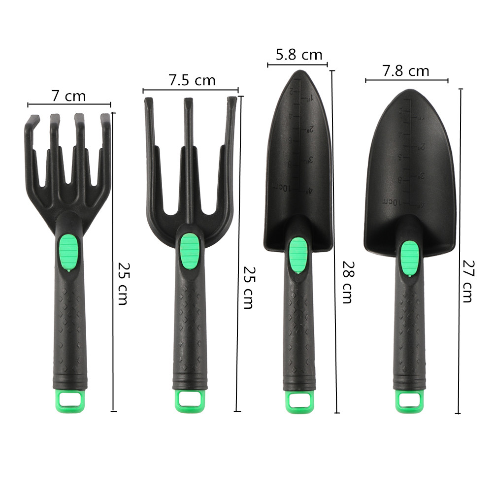 4Pcs Garden Shovel Tool Set Lo - Food Storage Plants 评论和价格