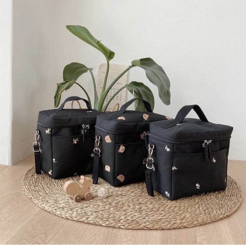 Bear Embroidery Baby Stroller  - Food Storage 1 Year 评论和价格