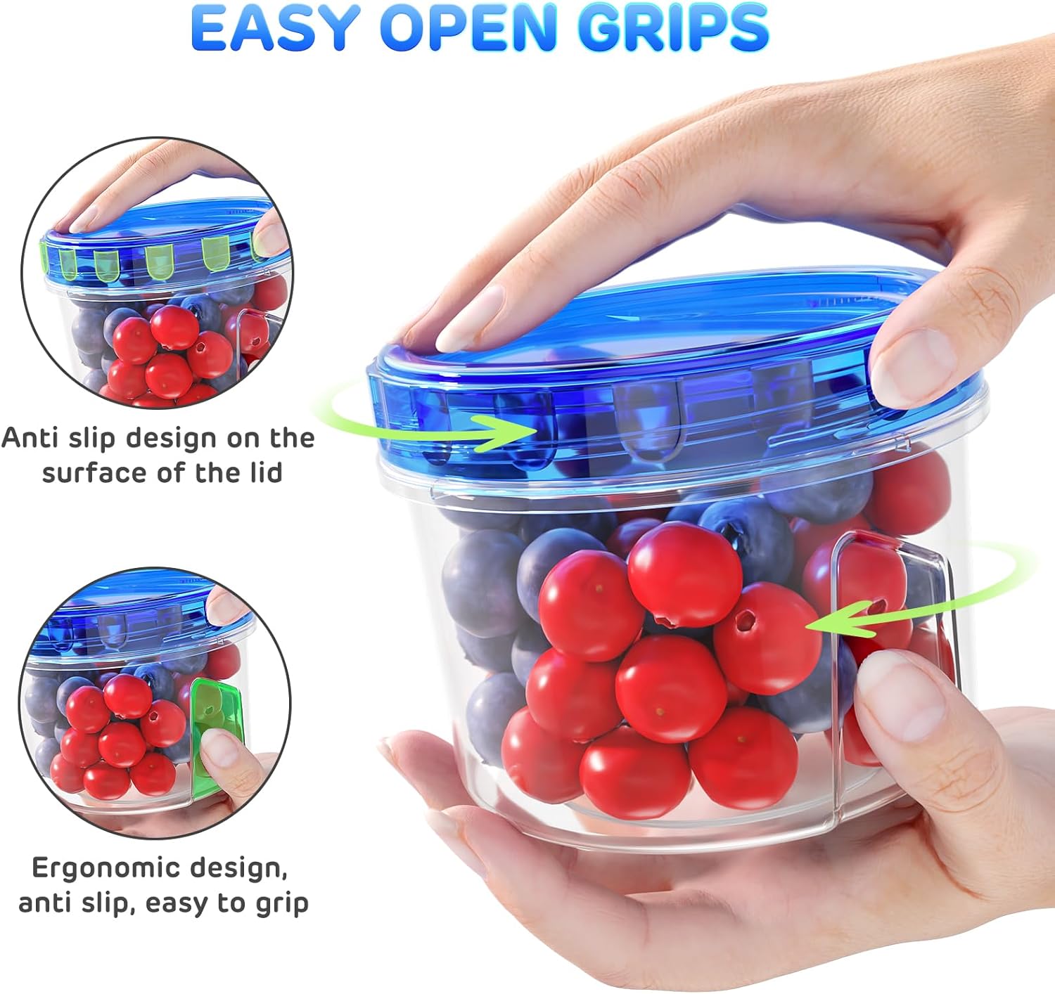 Freezer Storage Containers, [6 - Food Storage Meal Prep 评论和价格