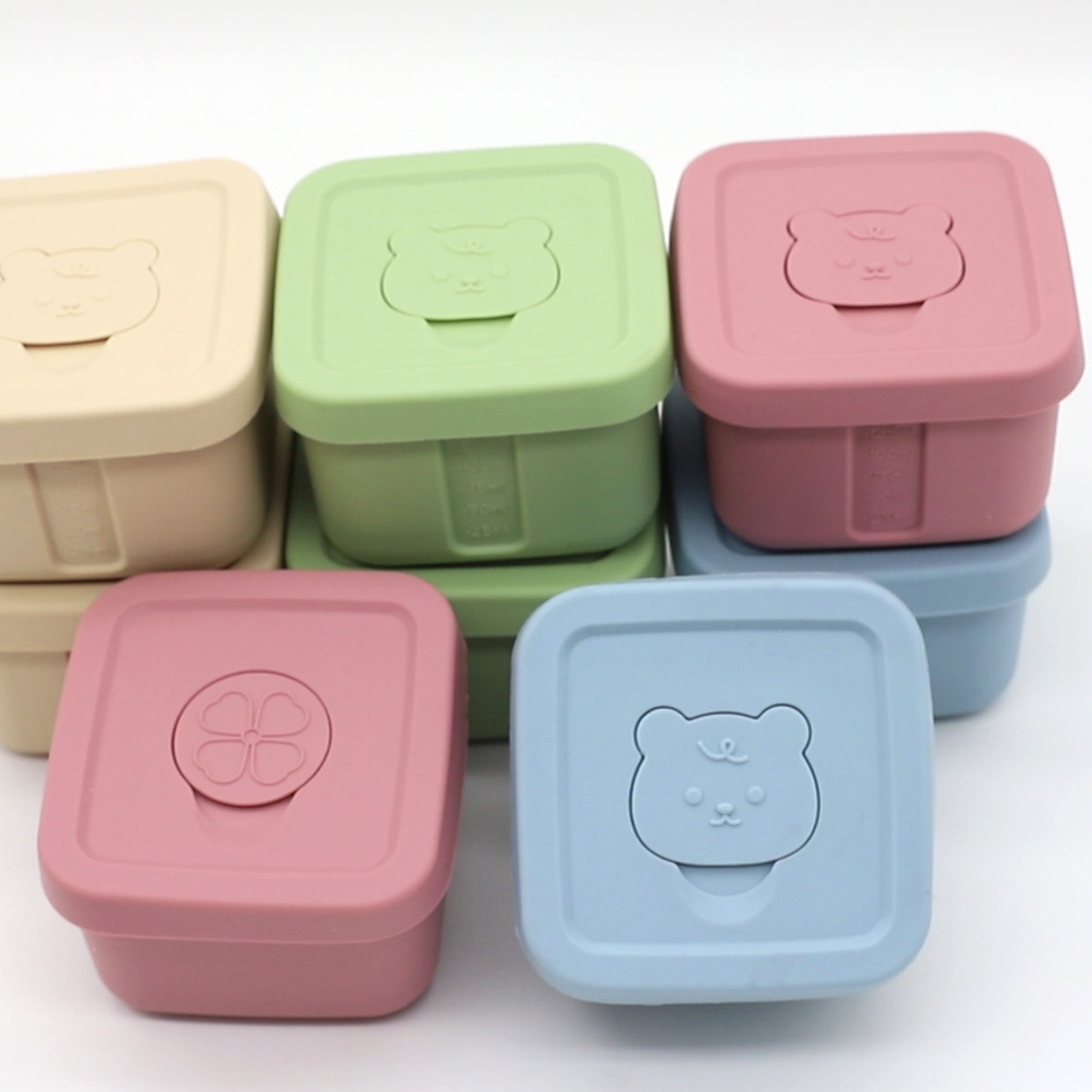 Silicone Food Supplement Box F - Food Storage Lunch Box 评论和价格