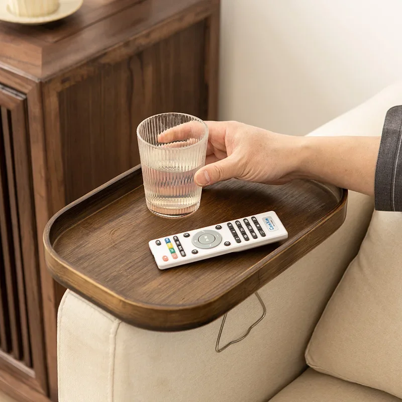 Sofa Side Clip-on Tray Table,  - Food Storage Rack 评论和价格