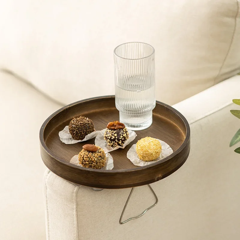 Sofa Side Clip-on Tray Table,  - Food Storage Rack 评论和价格