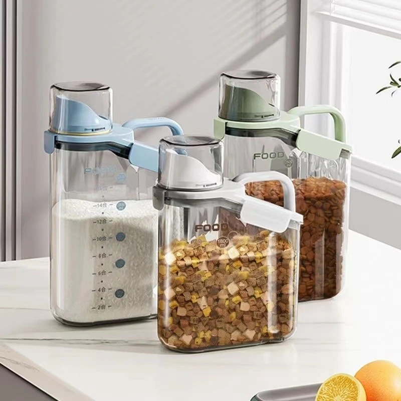 Pet Food Storage Bin Airtight  - Food Storage No Pantry 评论和价格