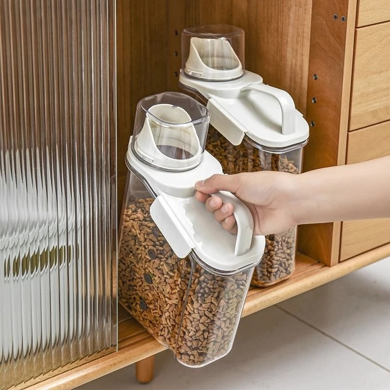 Pet Food Storage Bin Airtight  - Food Storage No Pantry 评论和价格