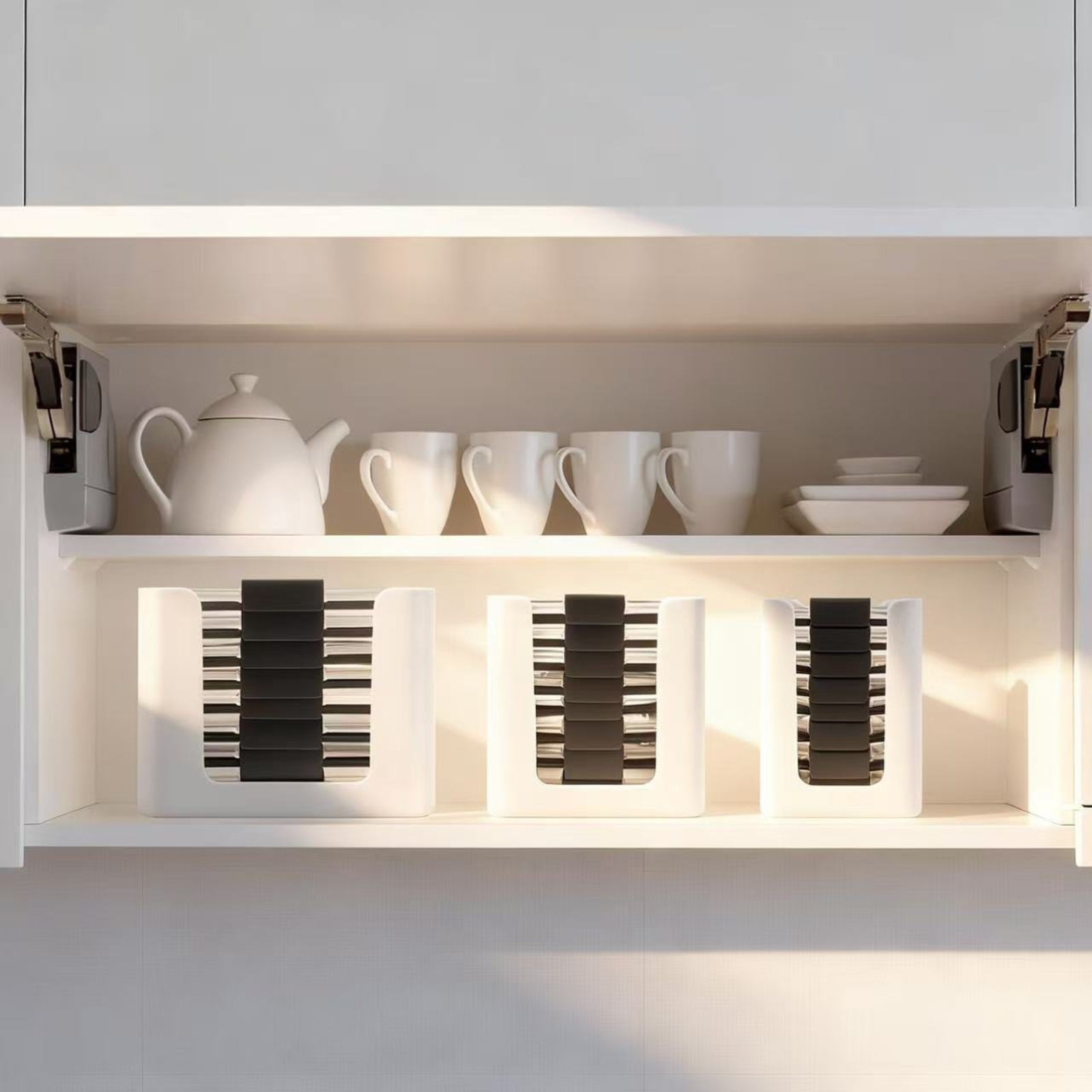3 Pieces Lid Storage Rack Rect - Food Storage Rack 评论和价格
